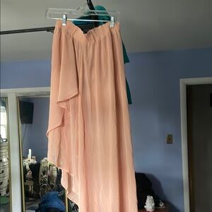 Elegant Pink Asymmetrical Skirt FINAL PRICE!
